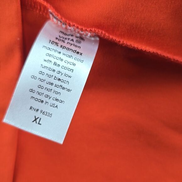 Susana Monaco NWT Square Neck Fit & Flare Mini Dress In Sunset Red XL - Picture 8 of 9